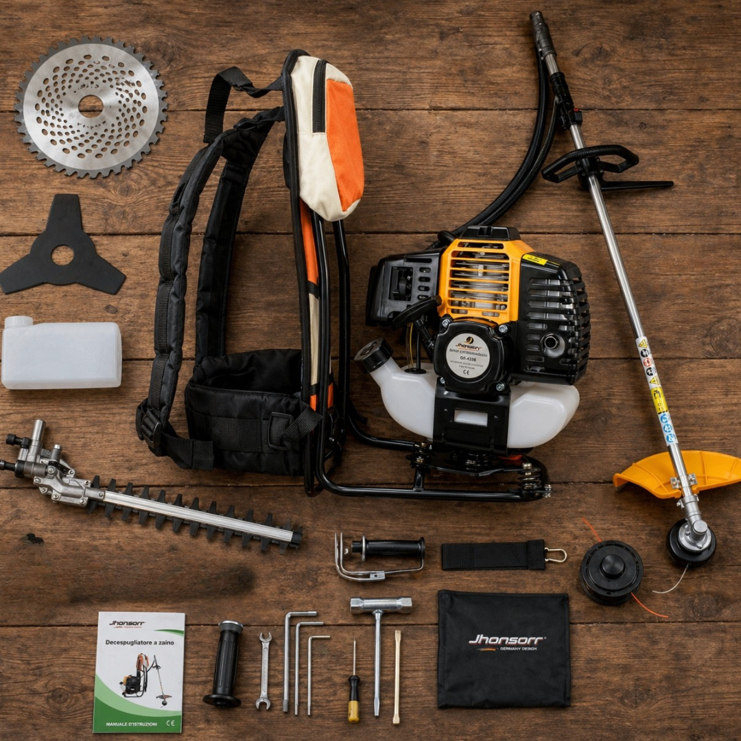Decespugliatore a zaino 52cc – vista principale
